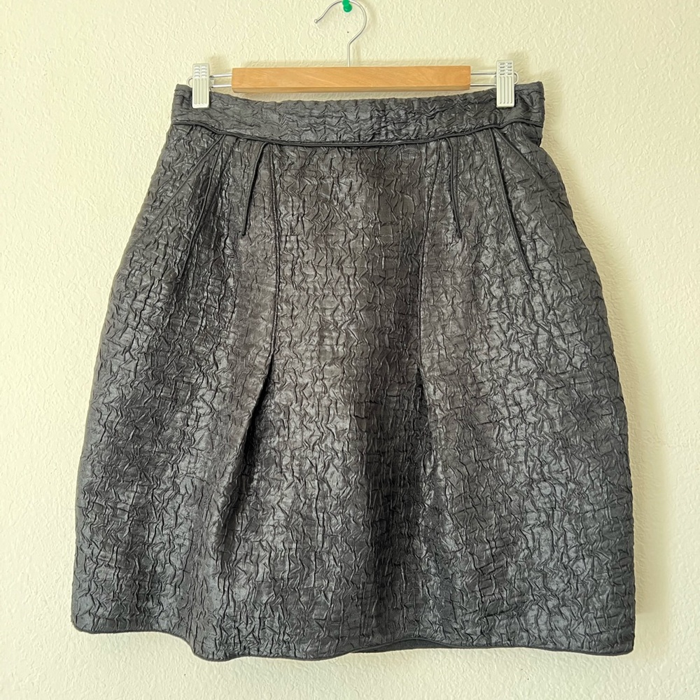 D&G Black Knee-Length Bubble Skirt